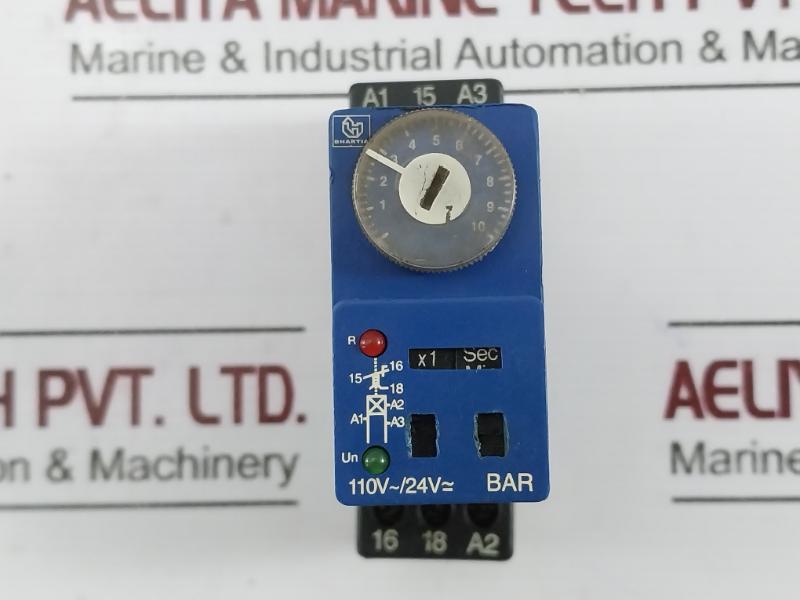 Bch Electric Bar Electronic Timer 110vac/24vdc (Minor Body Damage)
