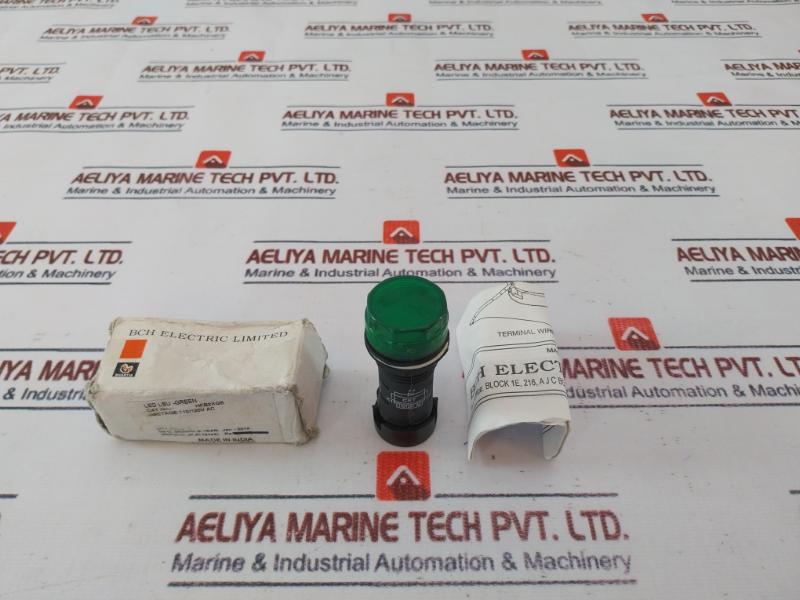 Bch Electric Hfb2Xge Green Led Il Indicator & Actuator 110/120Vac