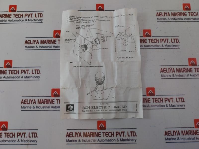 Bch Electric Hfb2Xge Green Led Il Indicator & Actuator 110/120Vac