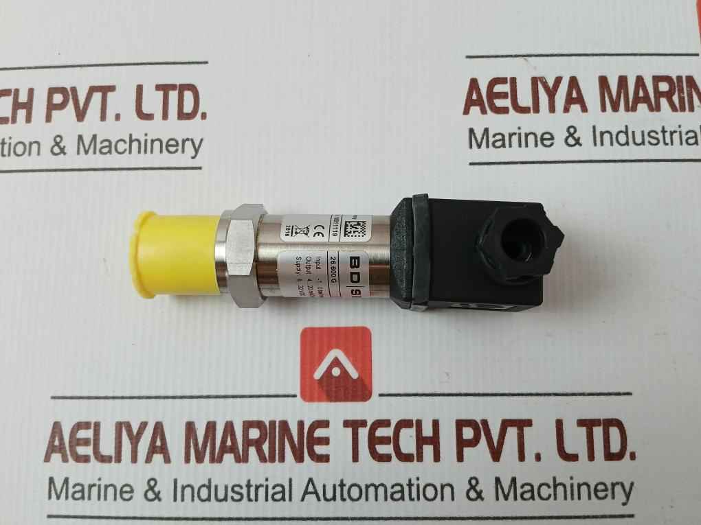 Bd-sensors Pressure Transmitter 8..32 Vdc 26.600 G-d025-r-1-5-100-h00-1-582