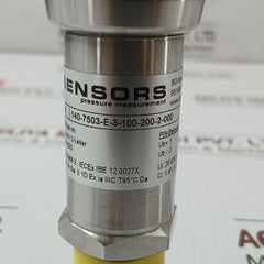 Bd Sensors Pressure Transmitter Input 0…750 Bar 14…28 Vdc Part No: Dx19-dmp 334