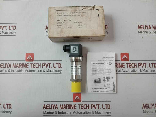 Bd Sensors Pressure Transmitter Input 0…750 Bar 14…28 Vdc Part No: Dx19-dmp 334
