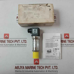 Bd Sensors Pressure Transmitter Input 0…750 Bar 14…28 Vdc Part No: Dx19-dmp 334