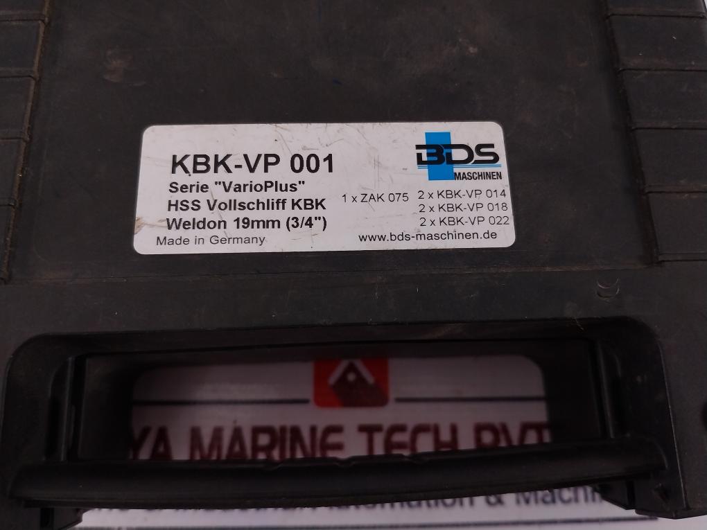 BDS MASCHINEN KBK-VP 001 Core Drill Box Set 19MM