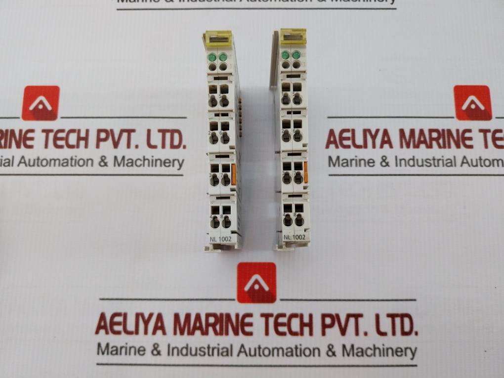 Beckhoff 24V Dc 2-channel Digital Input Bus Terminal Nl1002