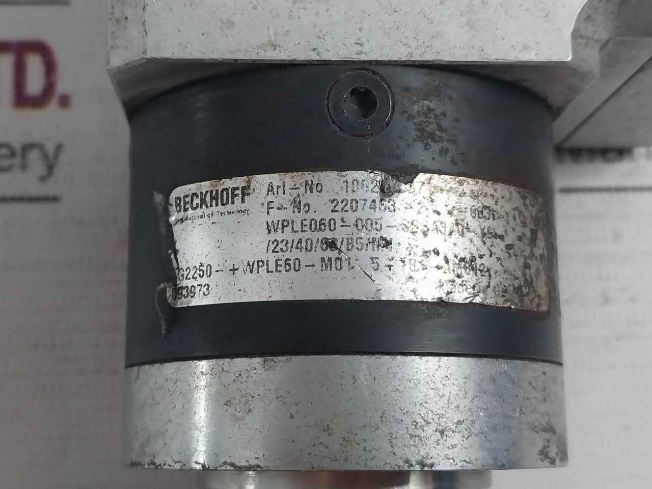 Beckhoff Am8022-0D10-0000 Servo Motor Ip54/Ic400 8000Rpm 0.8Nm En60034-1