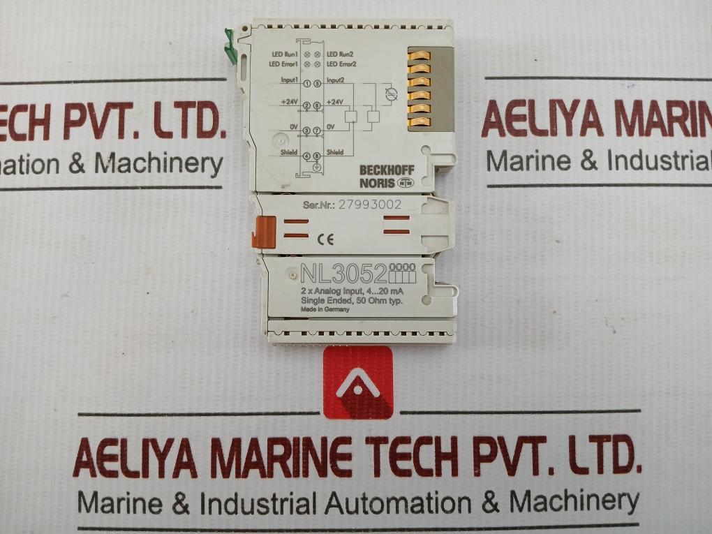 Beckhoff Analog Input Module 24 Vdc Nl3052