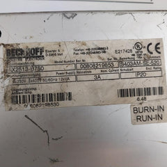 Beckhoff Ax2513-b750 Servo Drive 3A Ip20