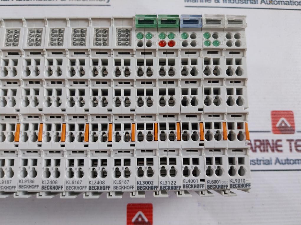 Beckhoff Bc5150 Canopen Bus Terminal Controller W/ Kl1408/ Kl9186/ Kl2408 Module