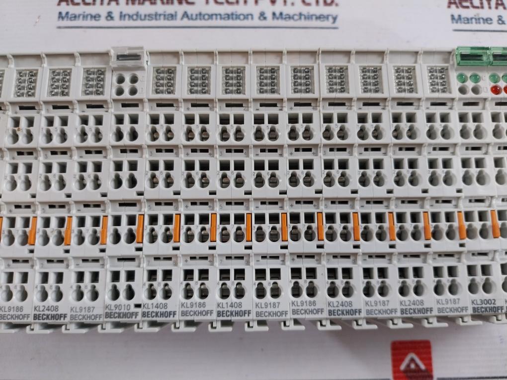 Beckhoff Bc5150 Canopen Bus Terminal Controller W/ Kl1408/ Kl9186/ Kl2408 Module