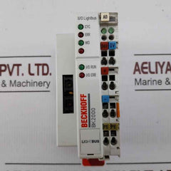 Beckhoff Bk2000 Lightbus Coupler 24 Vdc Awg 28-14