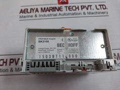 Beckhoff Bk3100 Profibus Dp/Fms Bus Coupler 24Vdc, 55°C