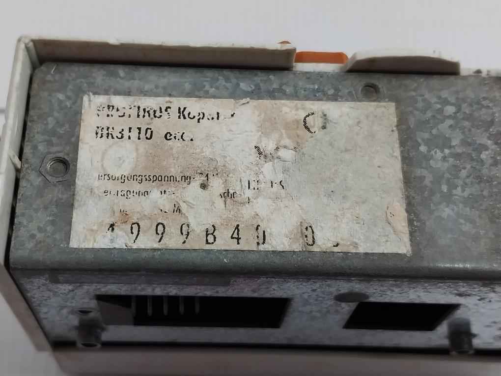 Beckhoff Bk3110 Bus Coupler 24 V
