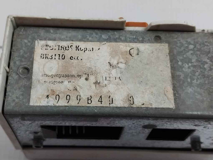 Beckhoff Bk3110 Bus Coupler 24 V