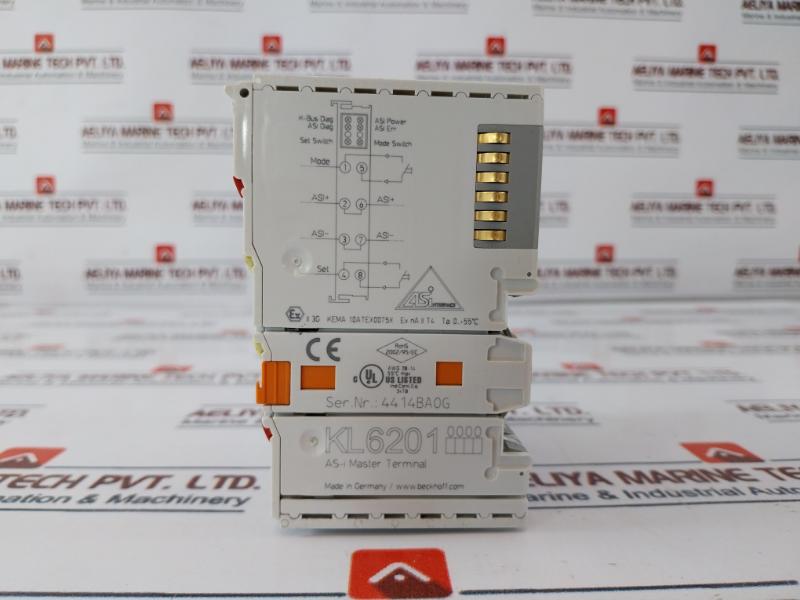 Beckhoff Bk3120 Profibus-dp Coupler As-i Master Terminal, 1615Bf140000