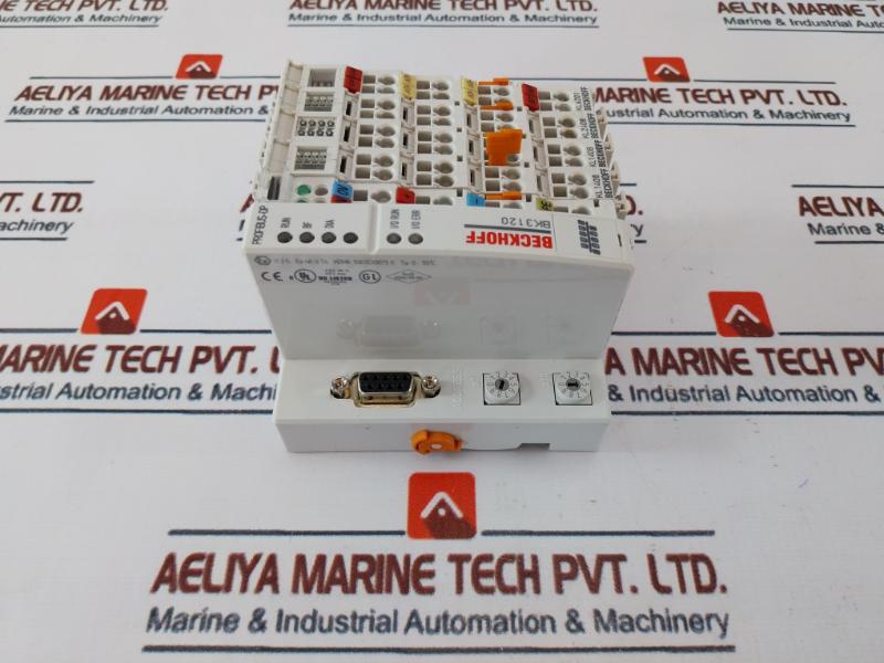 Beckhoff Bk3120 Profibus-dp Coupler As-i Master Terminal, 1615Bf140000