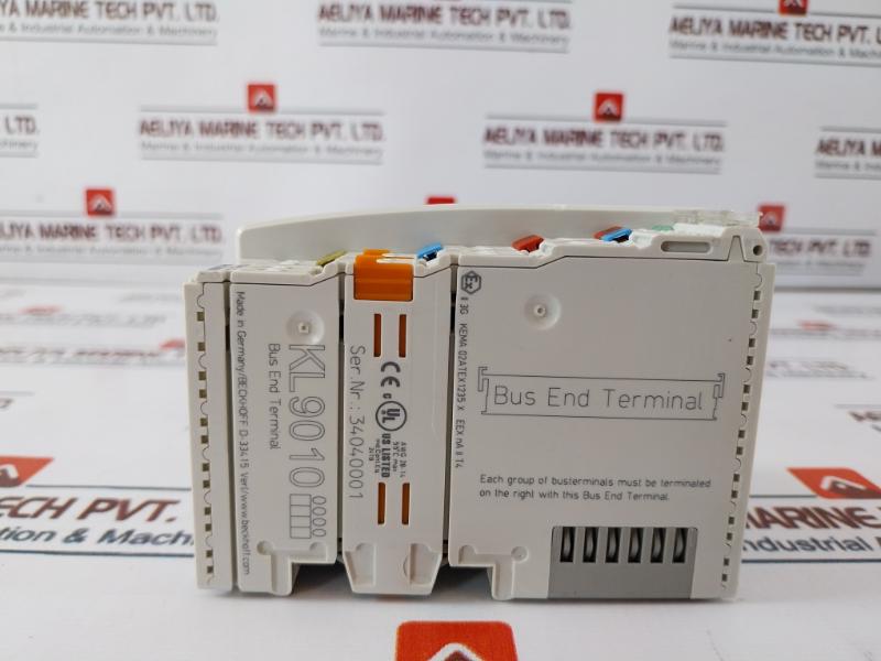 Beckhoff Bk3120 Profibus-dp Coupler, 68 9874704/68 2452904, 2704Ba050000