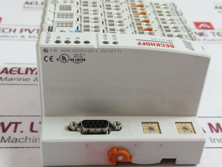 Beckhoff Bk3120 Profibus Coupler, 24V Dc, 8X Digital Output 2004Ba050000