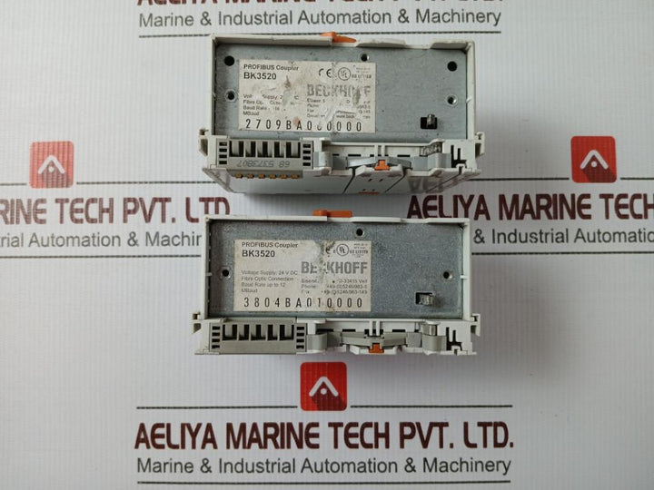 Beckhoff Bk3520 Profibus Economy Plus Bus Coupler 24Vdc