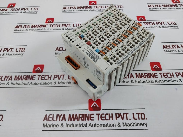 Beckhoff Bk7200 Bus Coupler With Terminal Modules Kl9010, Kl1104, Kl9100, Kl2134
