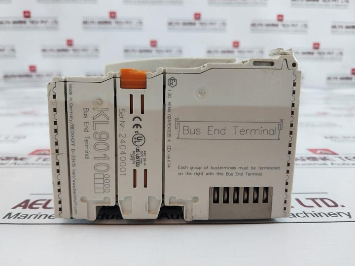 Beckhoff Bk7200 Bus Coupler With Terminal Modules Kl9010, Kl1104, Kl9100, Kl2134