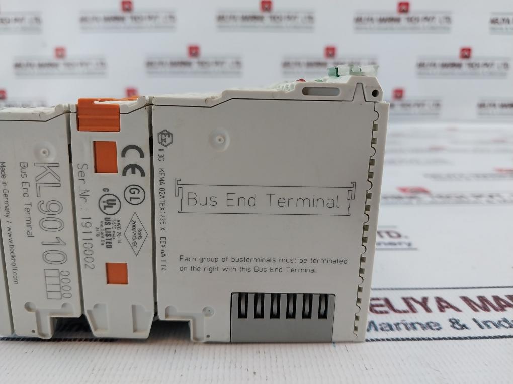 Beckhoff Bk9050 Bus End Terminal 24V Dc