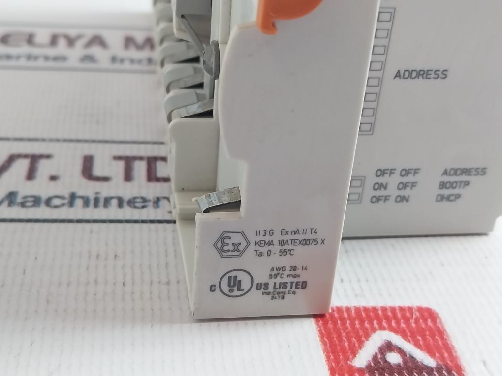 Beckhoff Bk9050 Ethernet Tcp/Ip Bus Coupler 24Vdc