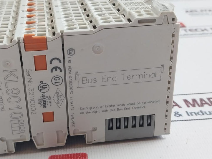 Beckhoff Bk9050 Ethernet Tcp/Ip Bus Coupler 24Vdc