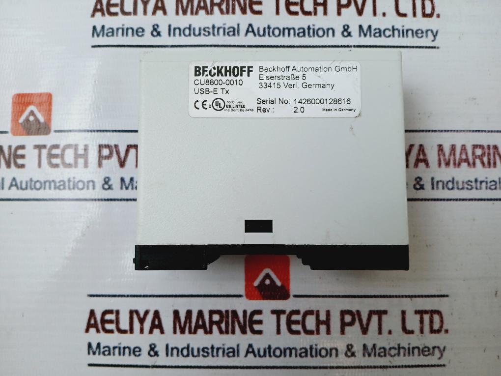 Beckhoff CU8800-0010 Ethernet Controller Rev 2.0