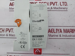Beckhoff Ek1100 Coupler Ethercat Terminal 10Atex0075X Awg 28-14
