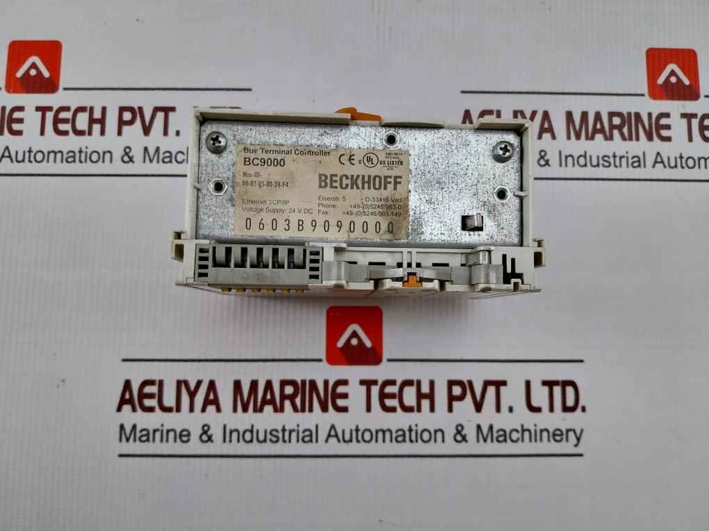 Beckhoff Ek1100 Ether Cat Coupler 0+55c 24v Awg 28-14