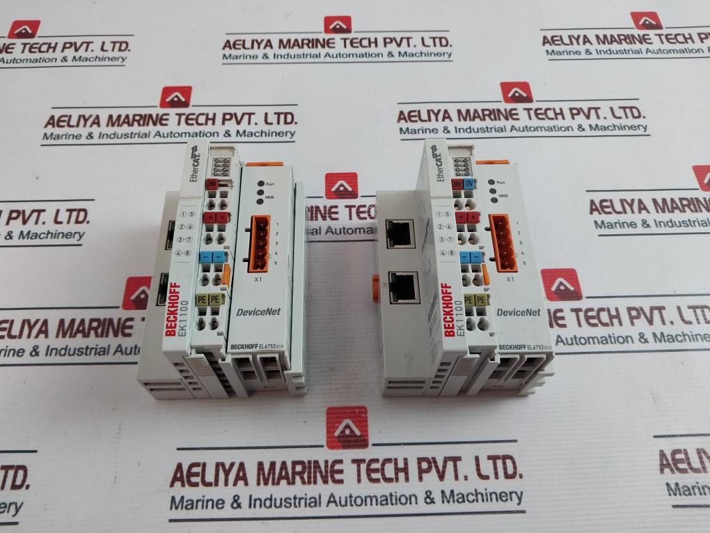 Beckhoff Ek1100 Ethercat Bus Coupler El6752 Devicenet Slave