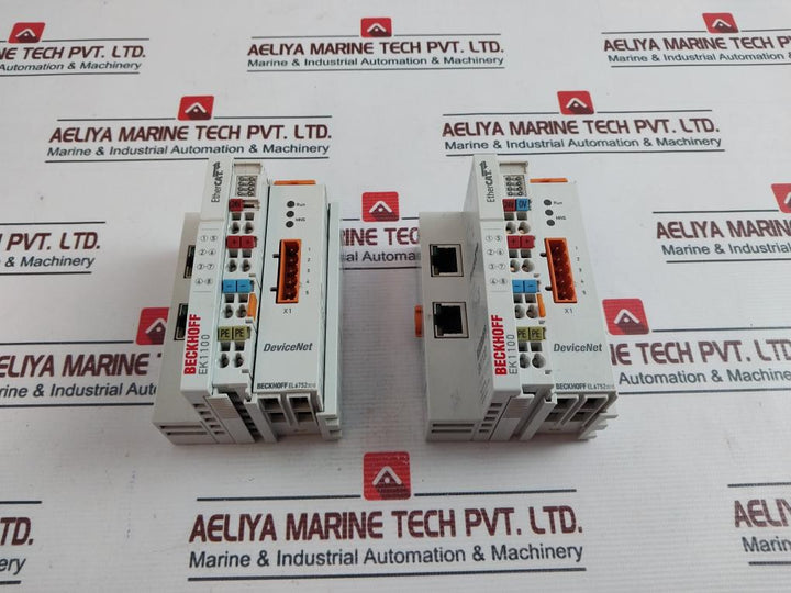 Beckhoff Ek1100 Ethercat Bus Coupler El6752 Devicenet Slave