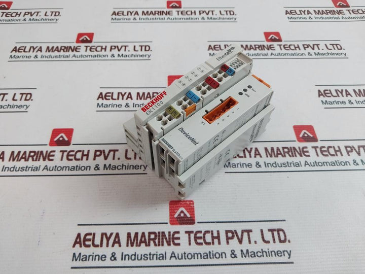 Beckhoff Ek1100 Ethercat Bus Coupler El6752 Devicenet Slave