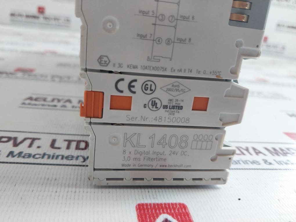 Beckhoff Ek1100 Ethercat Bus Coupler With Module El9189