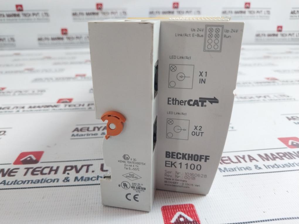 Beckhoff Ek1100 Ethercat Bus Coupler With Module El9189