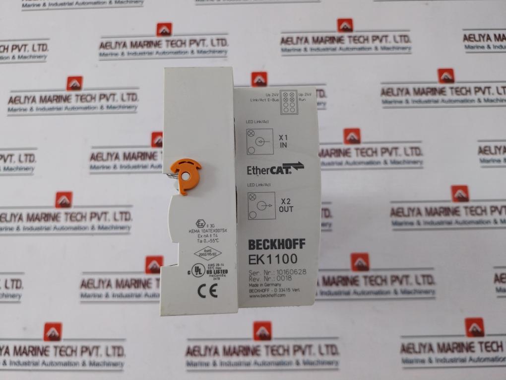 Beckhoff Ek1100 Ethercat Coupler W/ Ek1100/El1904/El2904/El1809/El9184 Module