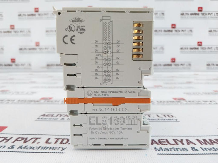 Beckhoff Ek1100 Potential Distribution Terminal
