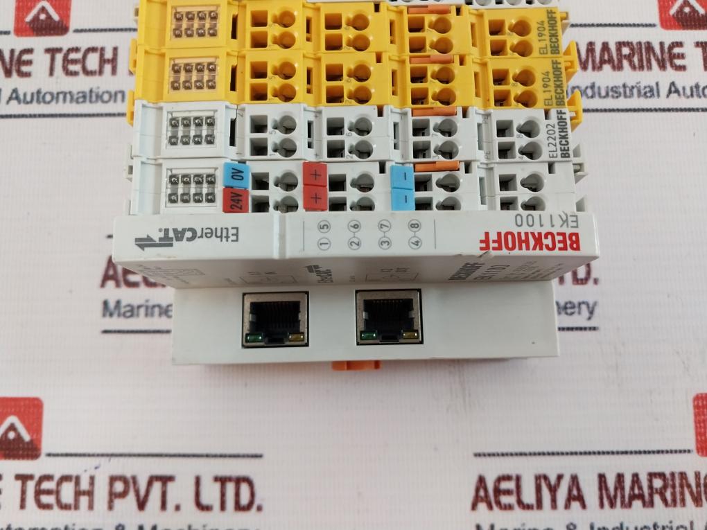 Beckhoff Ek1100,El2202,El1904,El1809,El9189,El9188,El2809,El3122,El3102,El4102