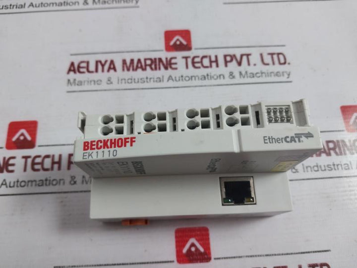 Beckhoff Ek1110 Ethercat Extension Awg 28-14 Rev Nr 0017