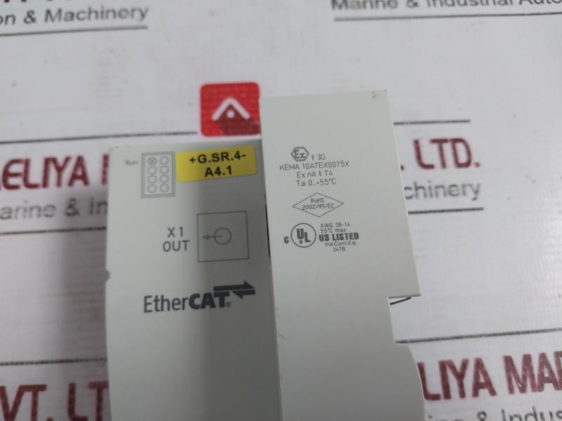 Beckhoff Ek1110 Ethercat Extension Awg 28-14 Rev Nr 0017