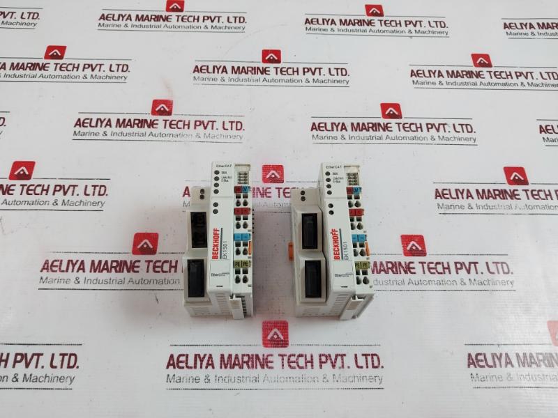 Beckhoff Ek 1501 Ethercat Coupler With Multimode Fiber Port