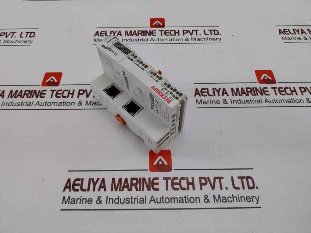 Beckhoff Ek1818 Ether Cat Coupler With Integrated Digital Inputs/output 24v Dc