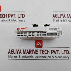 Beckhoff Ek1818 Ether Cat Coupler With Integrated Digital Inputs/output 24v Dc