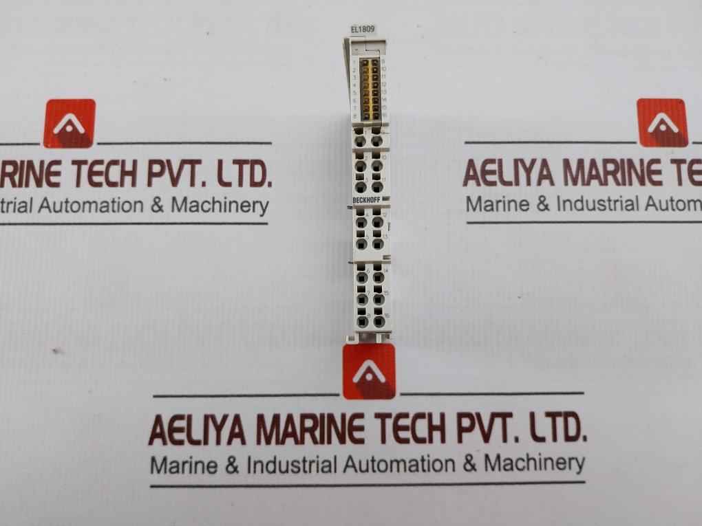 Beckhoff El1809 16 X Digital Input Unit 24v Dc 0+55c