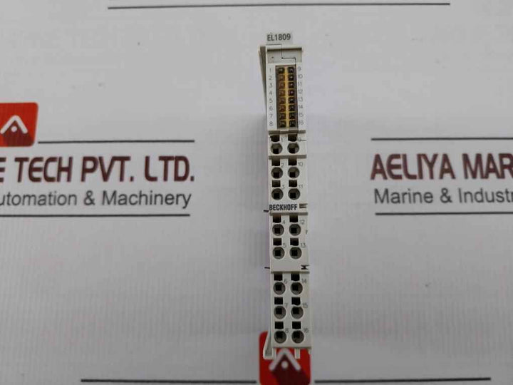 Beckhoff El1809 16 X Digital Input Unit 24v Dc 0+55c