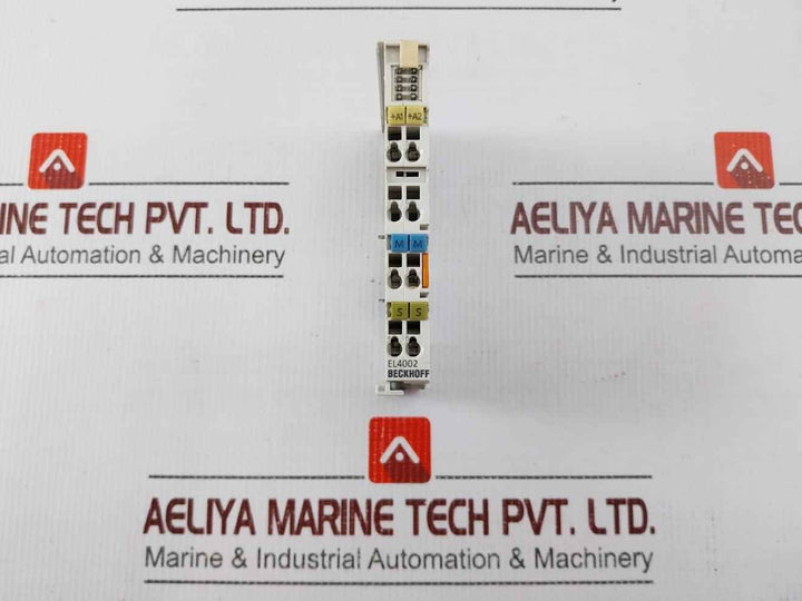 Beckhoff El4002 Analog Output Terminal 0-10Vdc Awg 28-14 78 8098312 V2