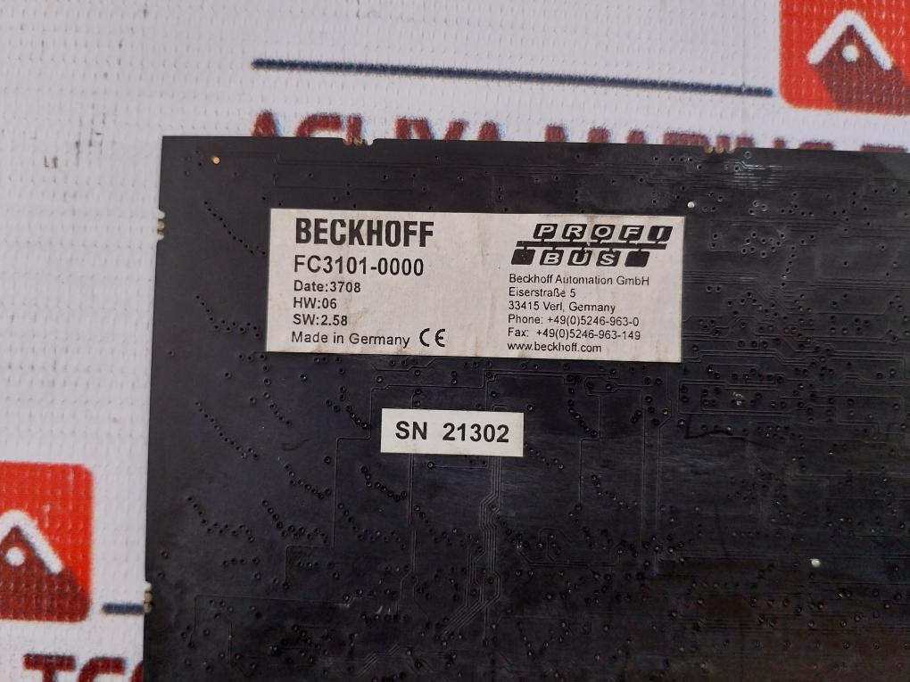 Beckhoff Fc3101-0000 Acquisition Card Control Board