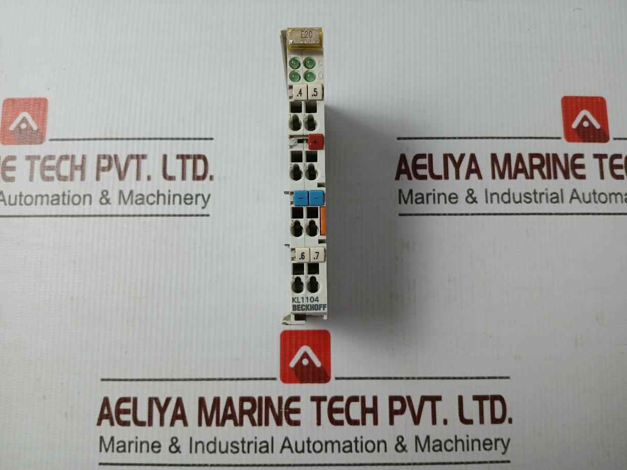 Beckhoff Kl1104 Digital Input Module 24V Dc E20 - Aeliya Marine Tech