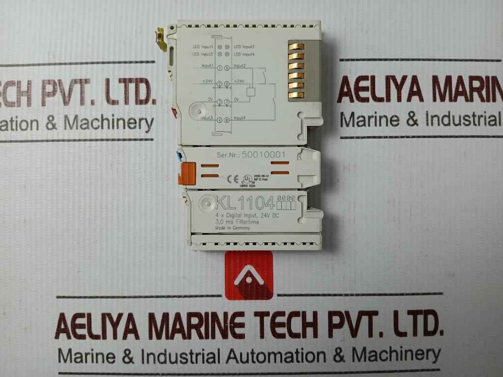 Beckhoff Kl1104 Digital Input Module 24V Dc E20